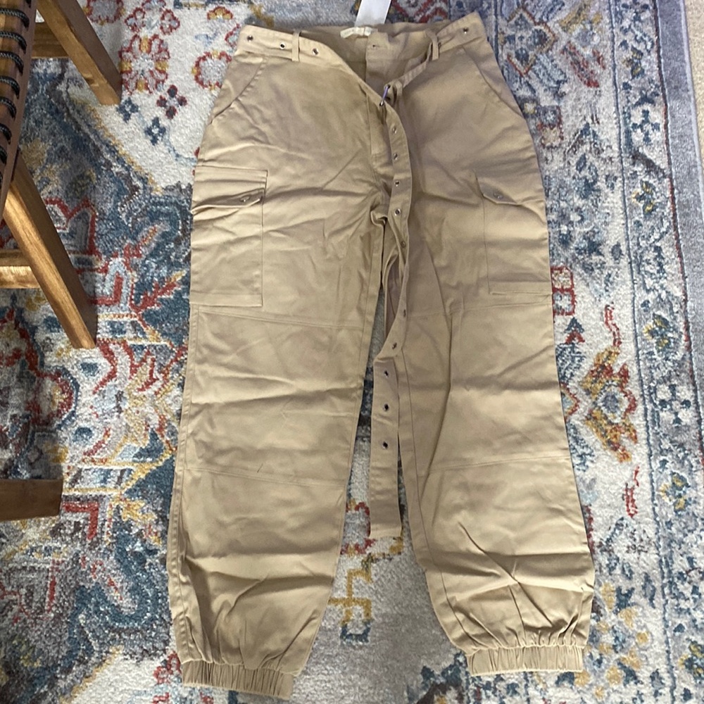 Belted fashion nova cargo pants